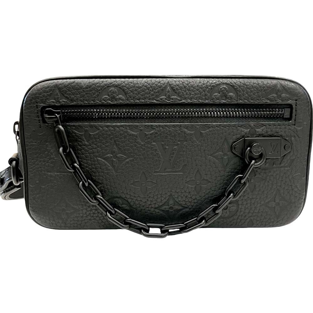 Louis Vuitton Clutch Taurillon Handbag Pochette Volga Shoulder Bag
